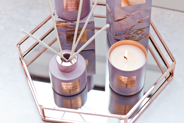 Stoneglow Luna - May Chang & Rhubarb - Scented Reed Diffuser (120ml)