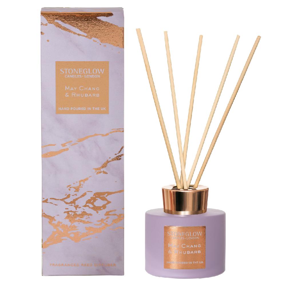 stoneglow Luna - May Chang & Rhubarb - Scented Reed Diffuser (120ml)