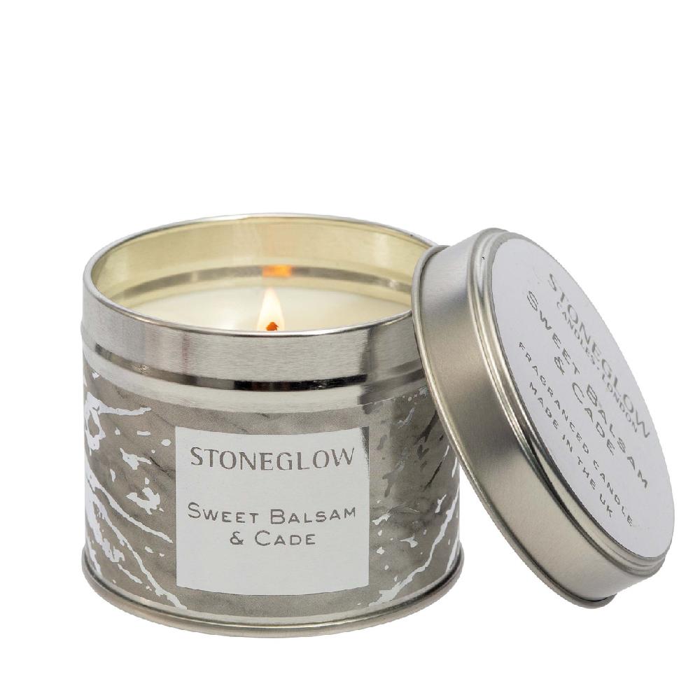 stoneglow Luna - Sweet Balsam & Cade - Scented Candle Tin