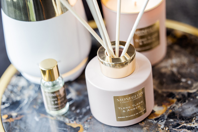 Stoneglow Luna - Ylang Ylang & Amber - Scented Reed Diffuser 120ml