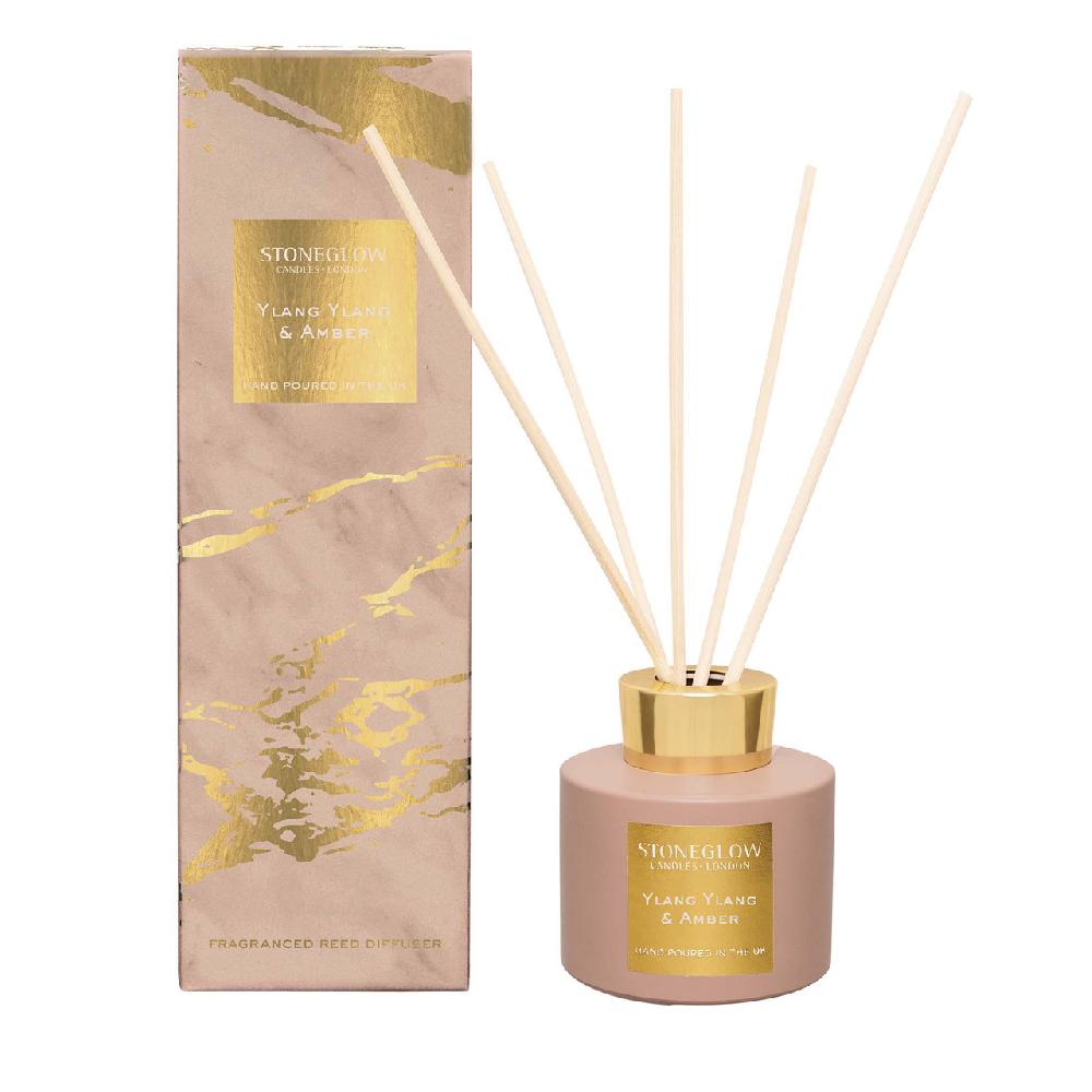 stoneglow Luna - Ylang Ylang & Amber - Scented Reed Diffuser 120ml