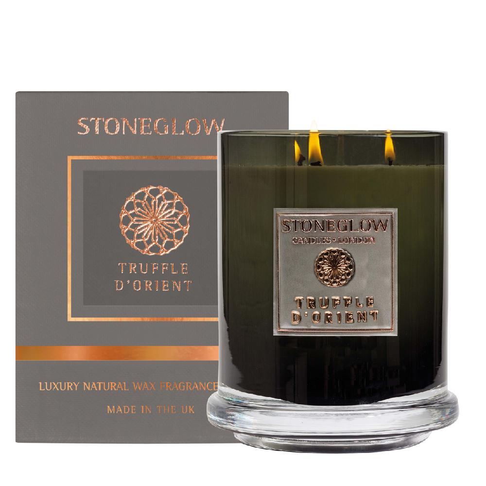 stoneglow Metallique - Truffle D'Orient - Candle Large - Multi Wick
