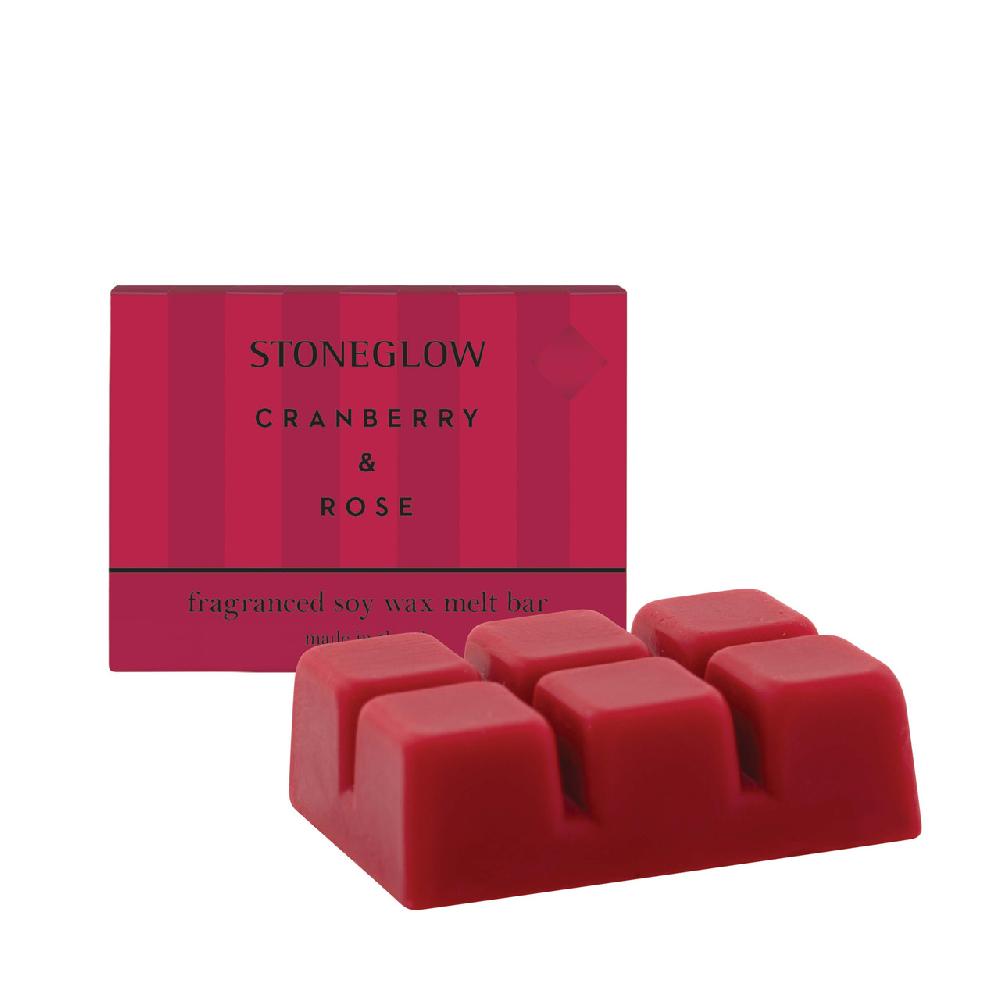 stoneglow Modern Classics - Cranberry & Rose Soy Wax Melt Bar stoneglow Modern Classics - Cranberry & Rose Soy Wax Melt Bar