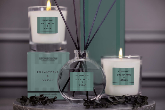 Stoneglow Modern Classics - Eucalyptus & Cedar - Scented Reed Diffuser 120ml