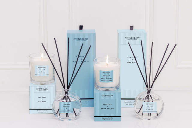 Stoneglow Modern Classics - Gardenia & White Muguet - Scented Candle - Boxed Tumbler (90 X 80mm)