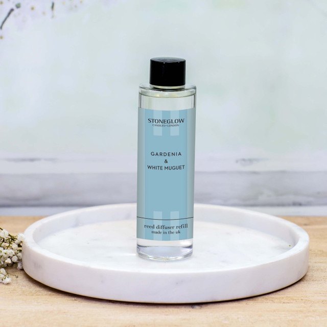Stoneglow Modern Classics - Gardenia & White Muguet - Scented Reed Diffuser Refill 210ml