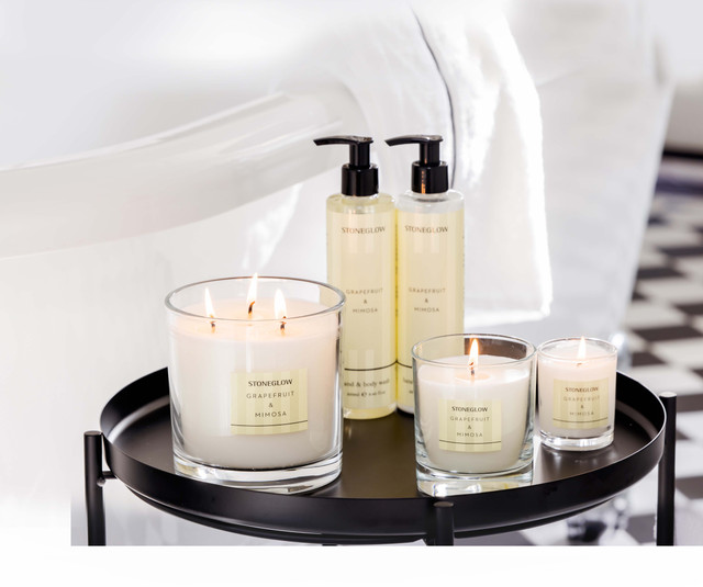 Stoneglow Modern Classics - Grapefruit & Mimosa - 3-Wick Scented Candle