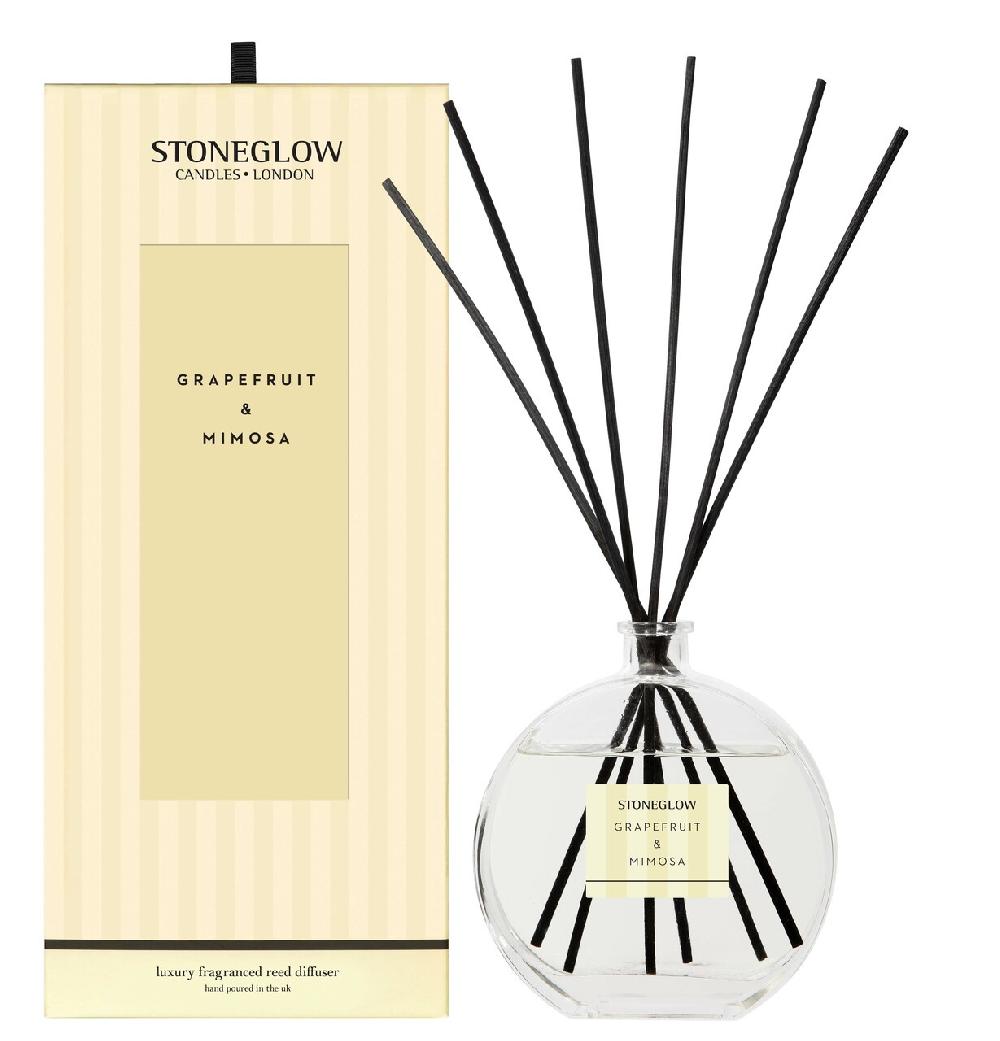 stoneglow Modern Classics - Grapefruit & Mimosa - Scented Reed Diffuser Large 460ml