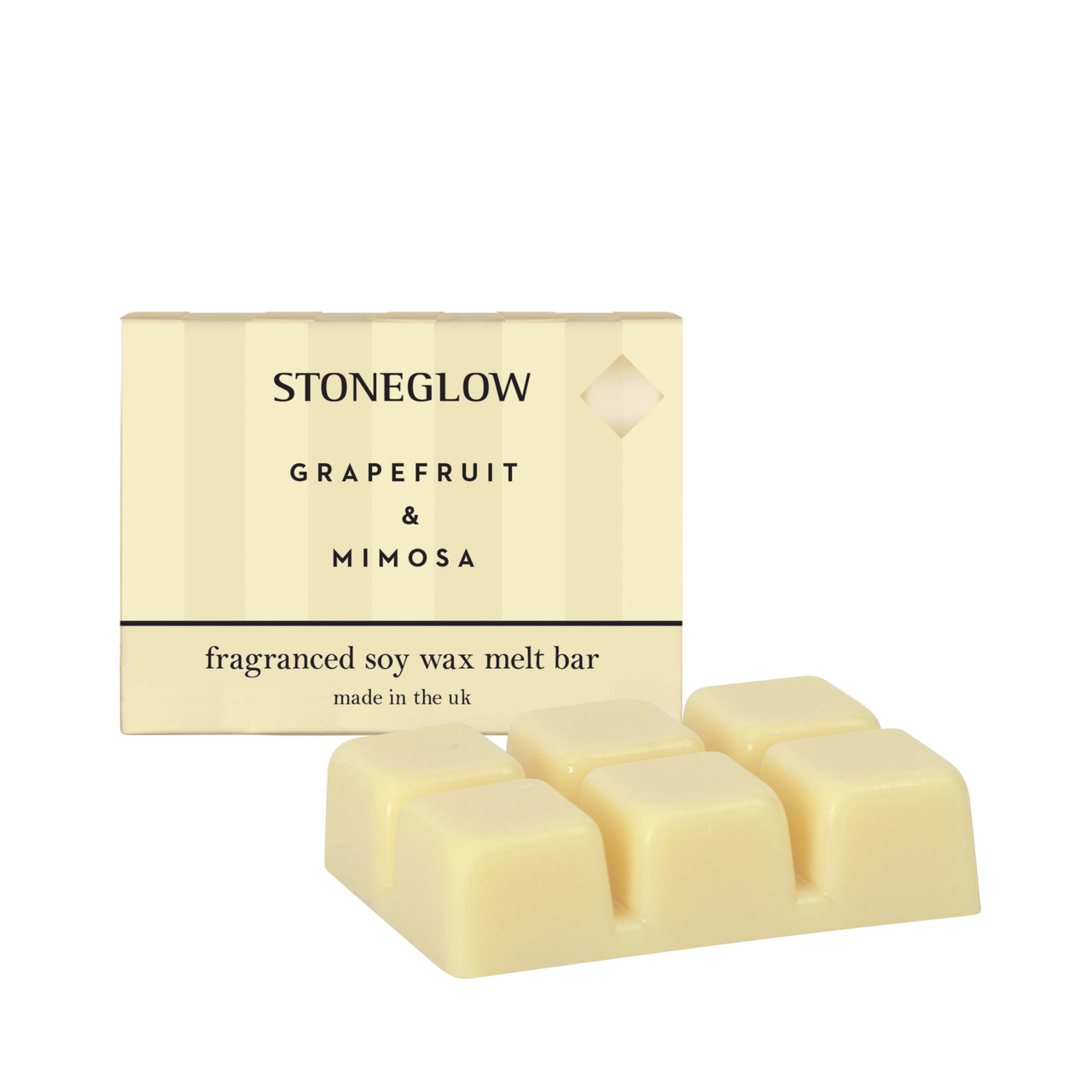 stoneglow Modern Classics - Grapefruit & Mimosa Soy Wax Melt Bar 79 grams stoneglow Modern Classics - Grapefruit & Mimosa Soy Wax Melt Bar 79 grams