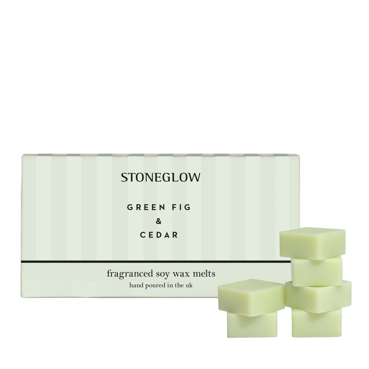 stoneglow Modern Classics - Green Fig & Cedar - Scented Soy Wax Melts (16 Wax Melts)