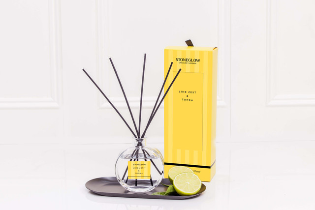 Stoneglow Modern Classics - Lime Zest & Tonka - Scented Reed Diffuser 120ml