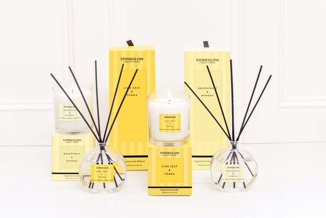 Stoneglow Modern Classics - Lime Zest & Tonka - Scented Reed Diffuser 120ml