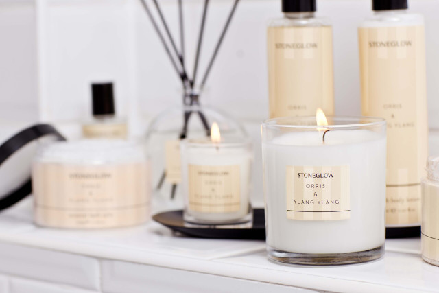 Stoneglow Modern Classics - Orris & Ylang Ylang - Scented Candle - Boxed Tumbler (90 X 80mm)