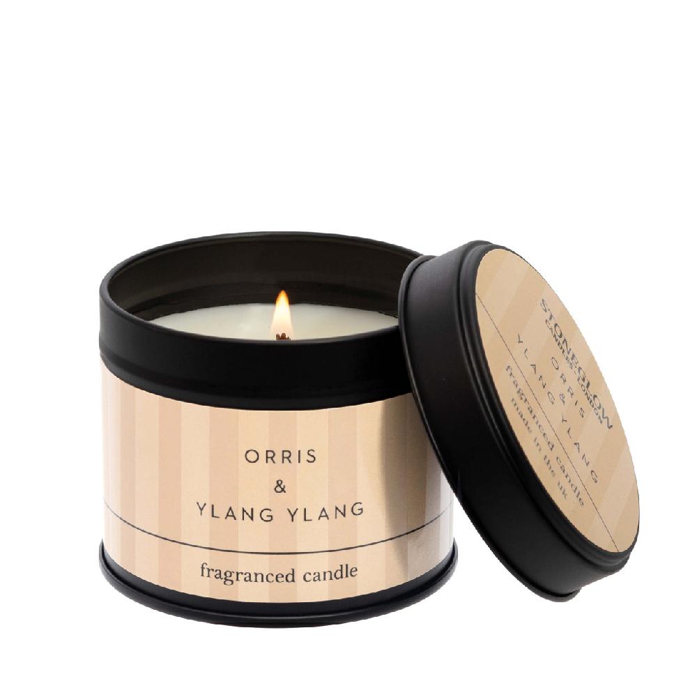stoneglow Modern Classics - Orris & Ylang Ylang - Scented Candle Tin (78 x 75mm)