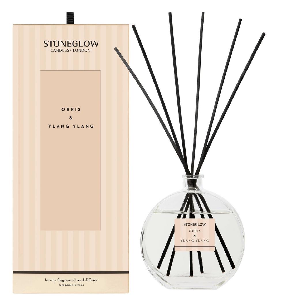 stoneglow Modern Classics - Orris & Ylang Ylang - Scented Reed Diffuser Large 460ml