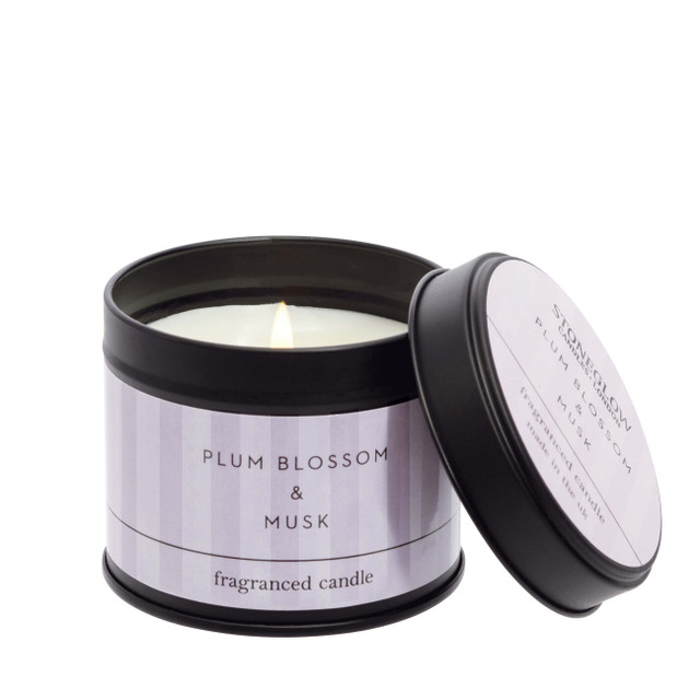 Stoneglow Modern Classics - Plum Blossom & Musk - Scented Candle Tin