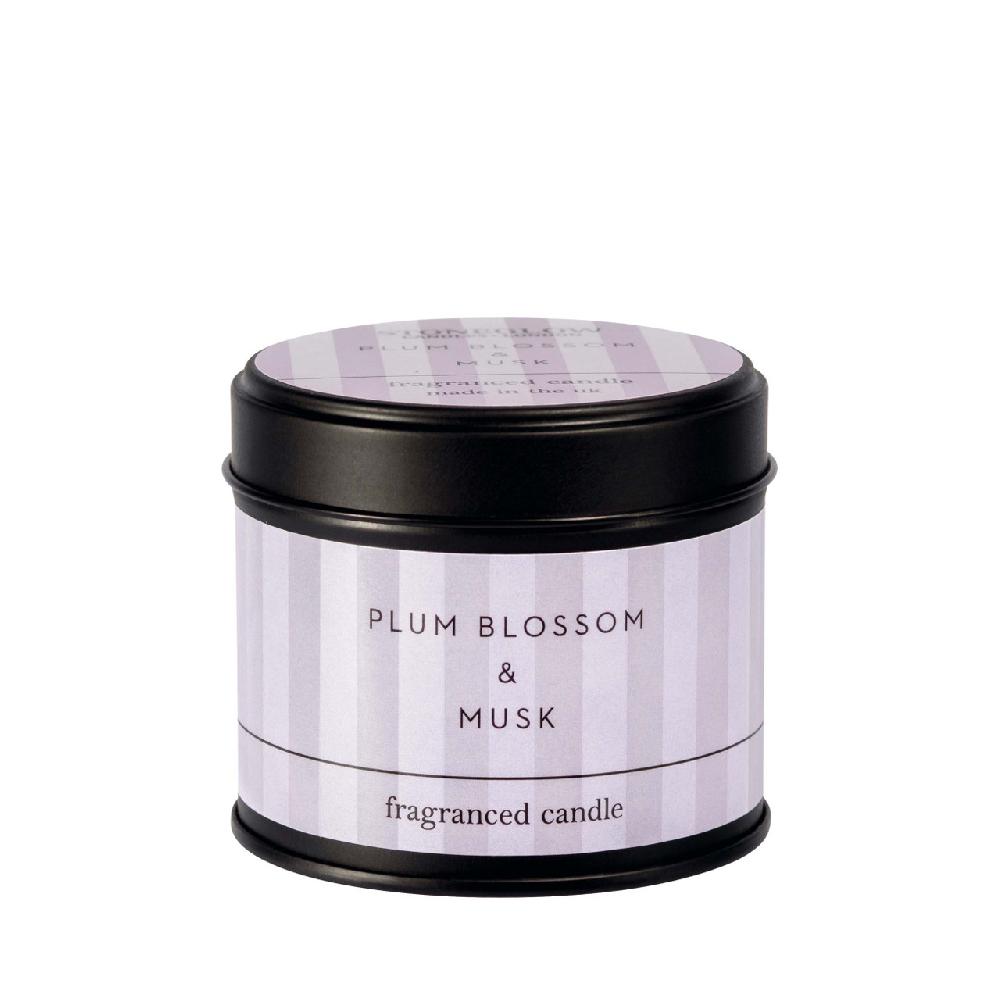 stoneglow Modern Classics - Plum Blossom & Musk - Scented Candle Tin