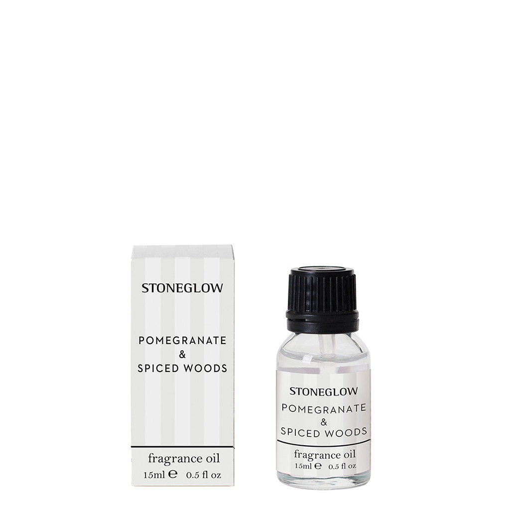 stoneglow Modern Classics - Pomegranate & Spiced Woods - Scented Fragrance Oil 15ml