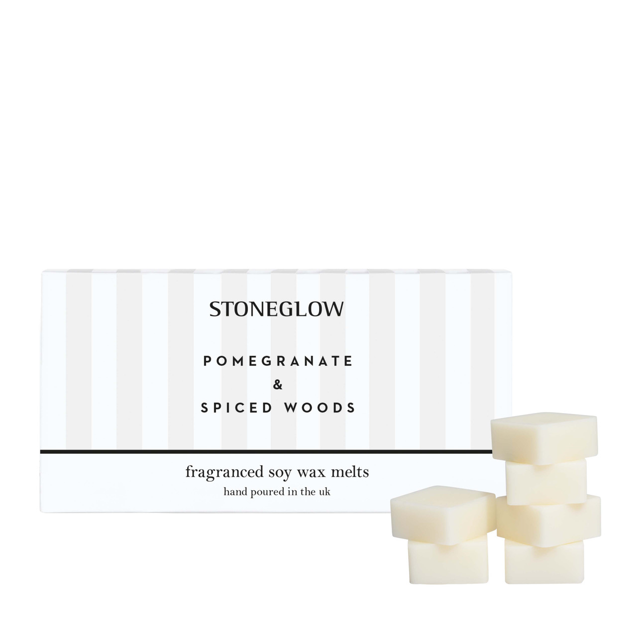 stoneglow Modern Classics - Pomegranate & Spiced Woods - Scented Soy Wax Melts 192g