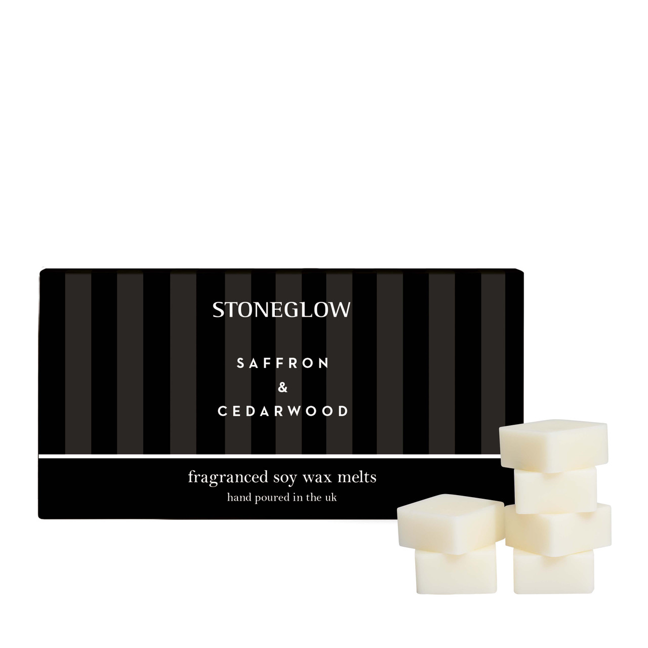 stoneglow Modern Classics - Saffron & Cedarwood - Scented Soy Wax Melts (192g)