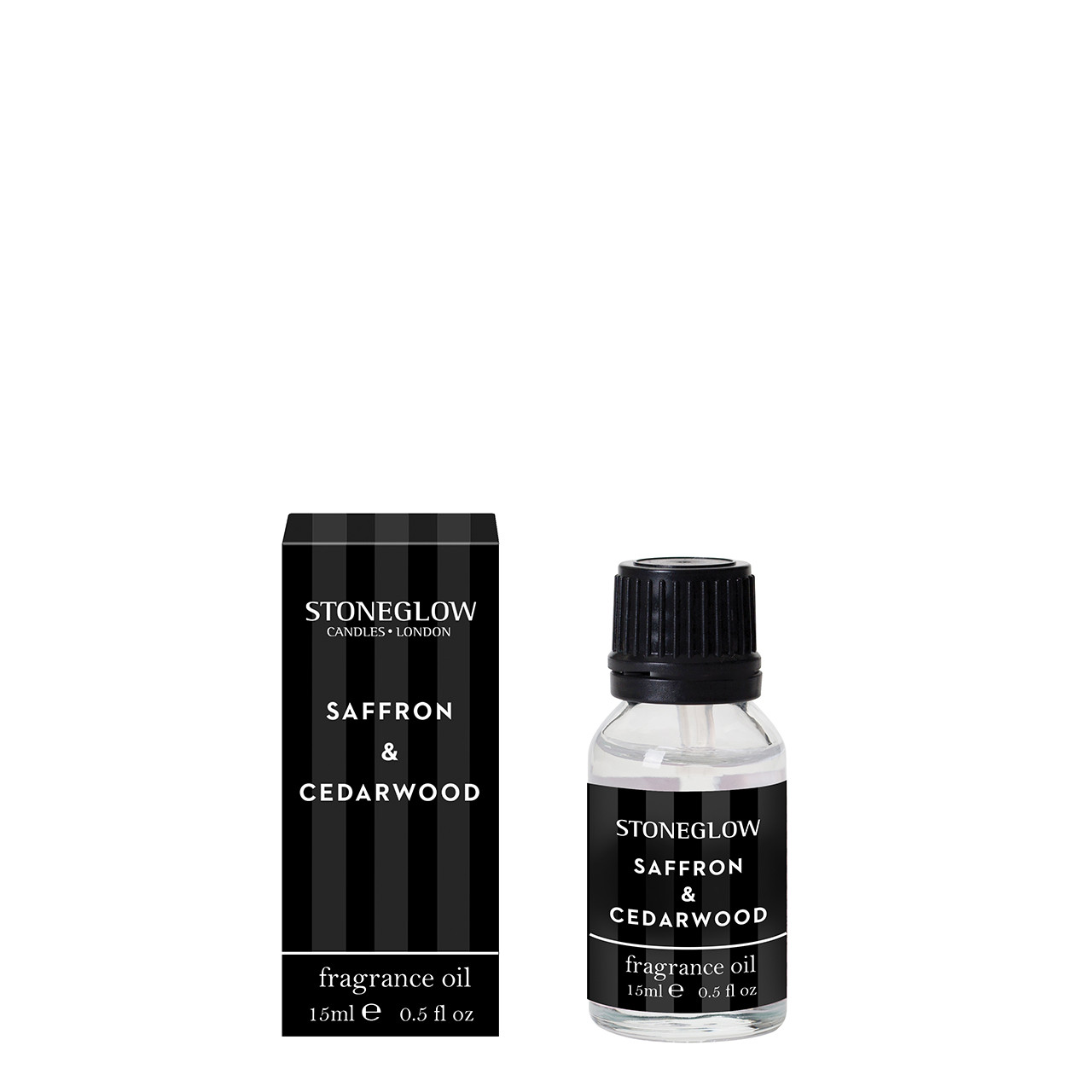 stoneglow Modern Classics - Scented Saffron & Cedarwood - Scented Fragrance Oil 15ml