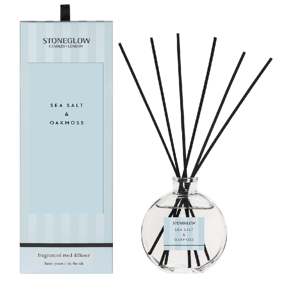 stoneglow Modern Classics - Sea Salt & Oakmoss - Scented Reed Diffuser 120ml