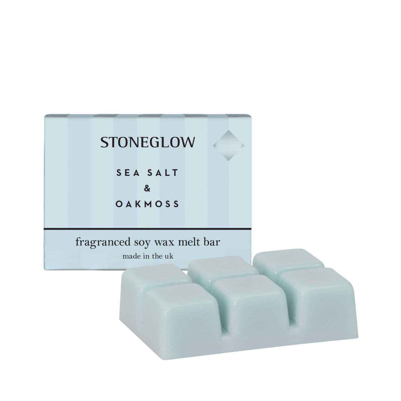 stoneglow Modern Classics - Sea Salt & Oakmoss Soy Wax Melt Bar 79 grams stoneglow Modern Classics - Sea Salt & Oakmoss Soy Wax Melt Bar 79 grams