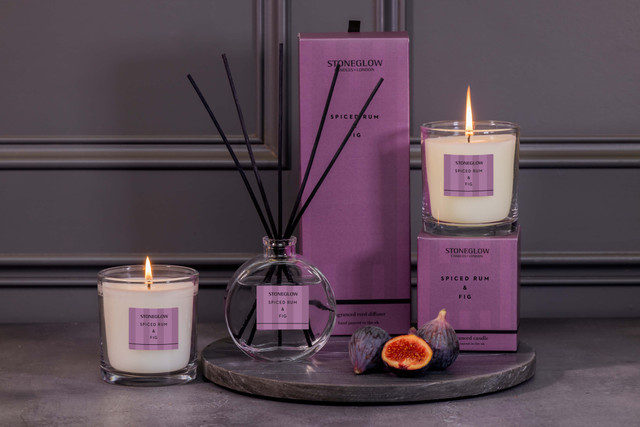 Stoneglow Modern Classics - Spiced Rum & Fig - Scented Reed Diffuser 120ml