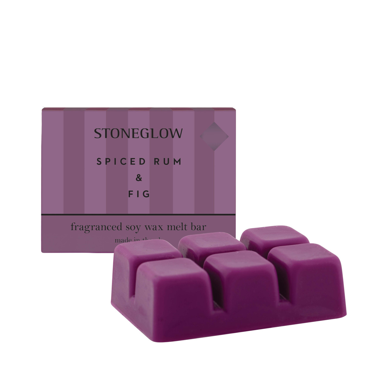 stoneglow Modern Classics - Spiced Rum & Fig Soy Wax Melt Bar