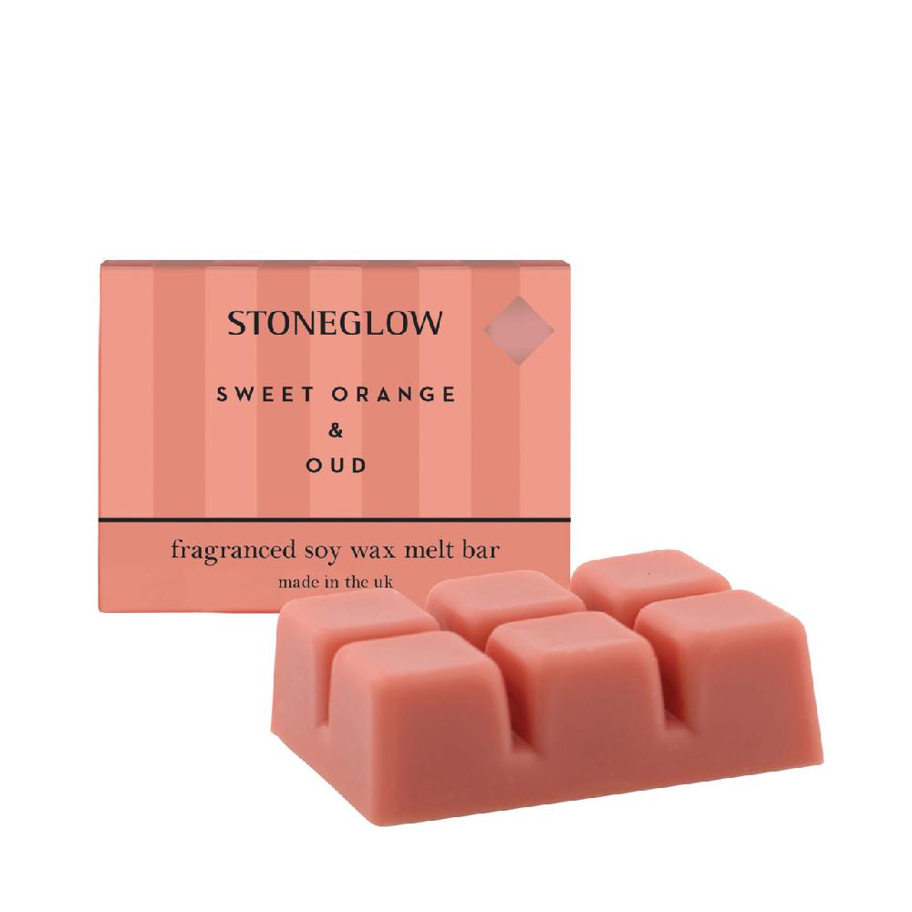 stoneglow Modern Classics - Sweet Orange & Oud Soy Wax Melt Bar