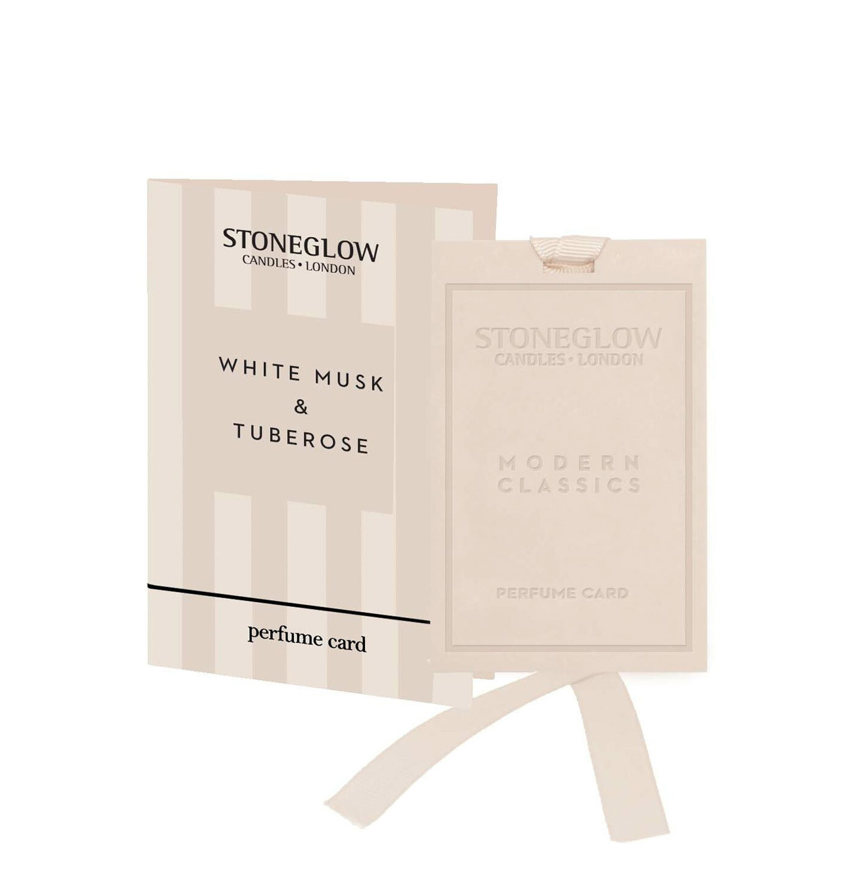 stoneglow Modern Classics - White Musk & Tuberose - Scented Perfume Card
