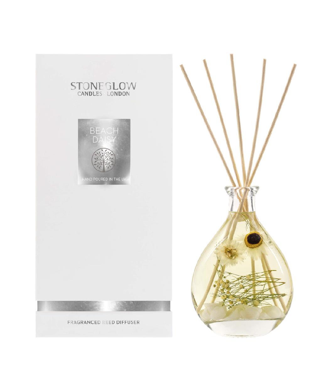stoneglow Nature's Gift - Beach Daisy - Scented Reed Diffuser (180ml)