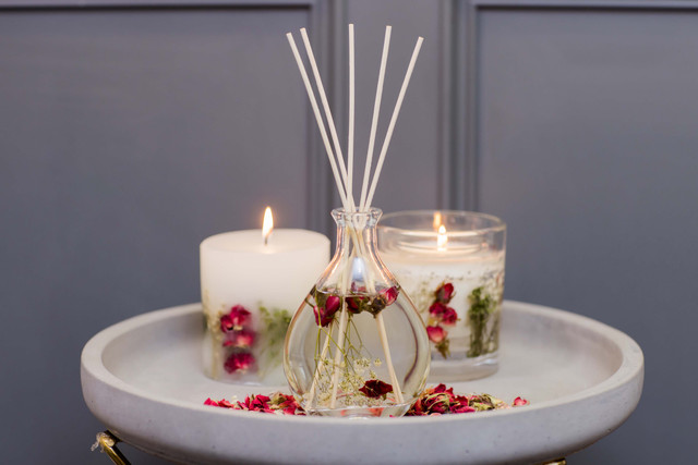Stoneglow Nature's Gift - Red Rose - Scented Reed Diffuser 180ml