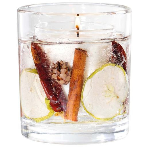 Stoneglow Nature's Gift - Spiced Orchard - Scented Natural Wax Gel Candle (120 X 100mm)