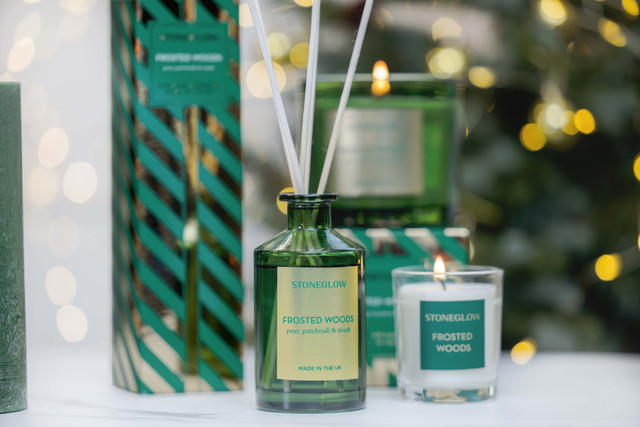 Stoneglow Seasonal - Frosted Woods - Reed Diffuser 100ml UN-BOXED