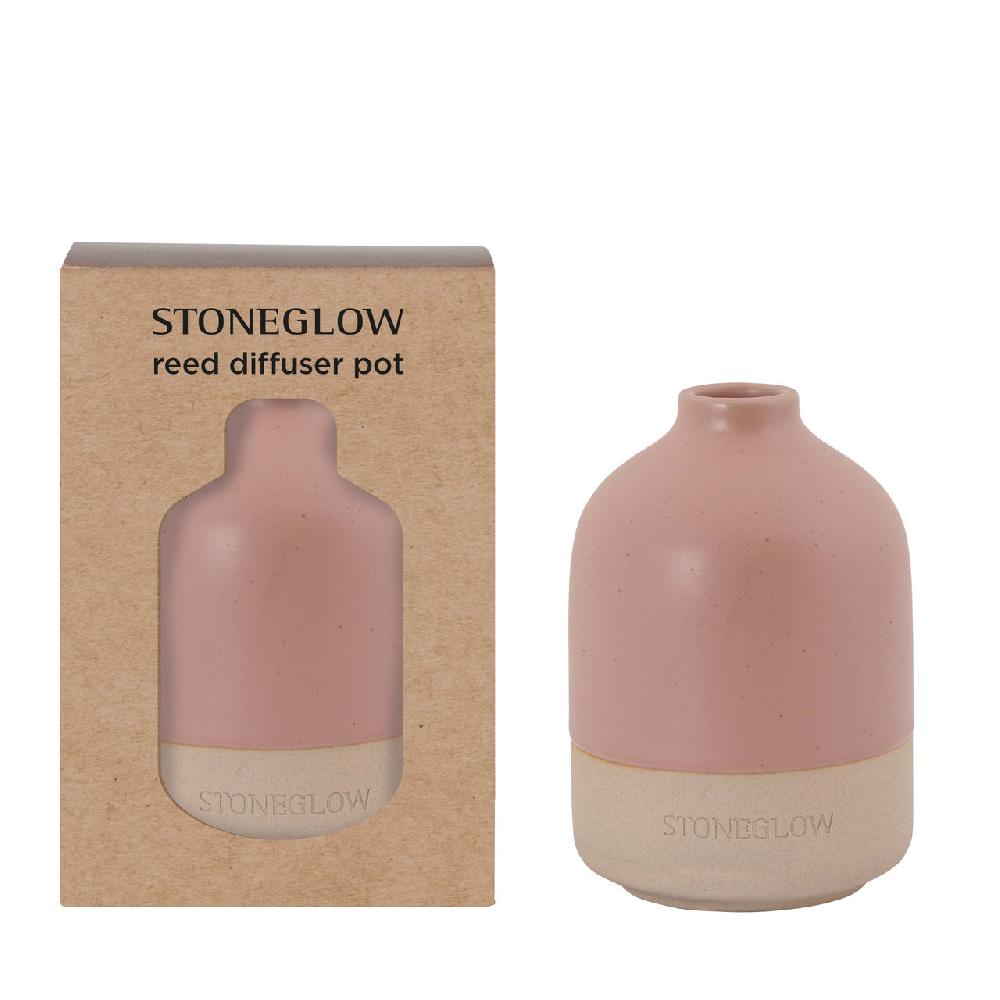 stoneglow Elements - Light - Pink Ceramic Diffuser Pot