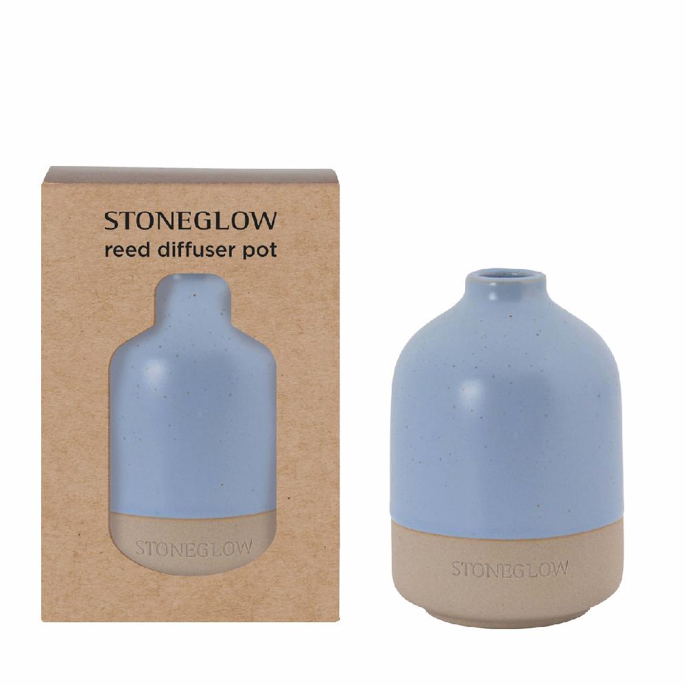 stoneglow Elements - Water - Blue Ceramic Diffuser Pot