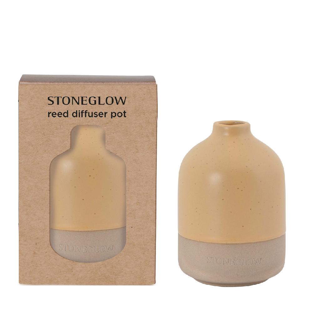 stoneglow Elements - Wood - Beige Ceramic Diffuser Pot