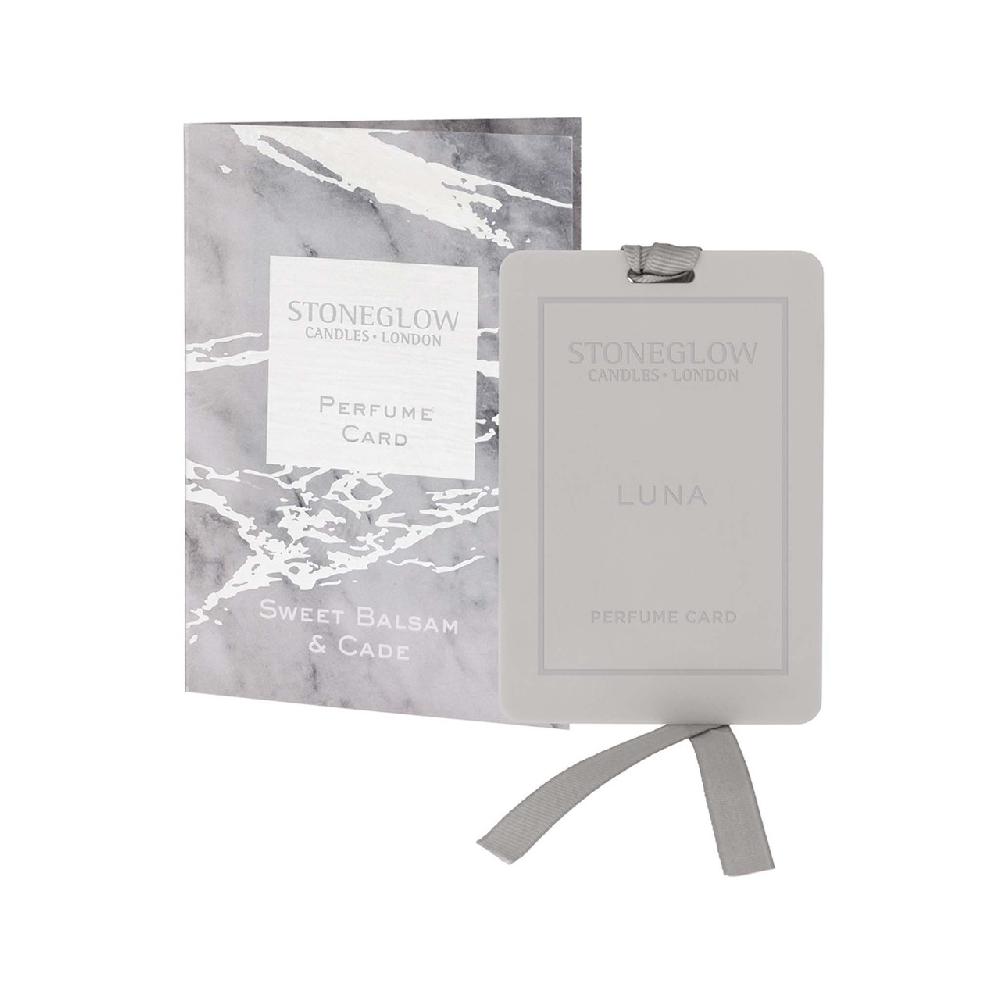 stoneglow Luna - Sweet Balsam & Cade - Perfume Card stoneglow Luna - Sweet Balsam & Cade - Perfume Card