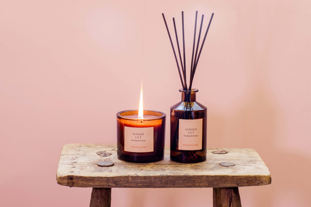 Stoneglow The Walled Garden - Ginger Lily - Lily | Magnolia | Ginger - Scented Reed Diffuser 160ml