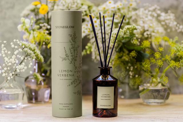 Stoneglow The Walled Garden- Lemon Verbena - Vanilla | Verbena | Iris - Scented Reed Diffuser 160ml