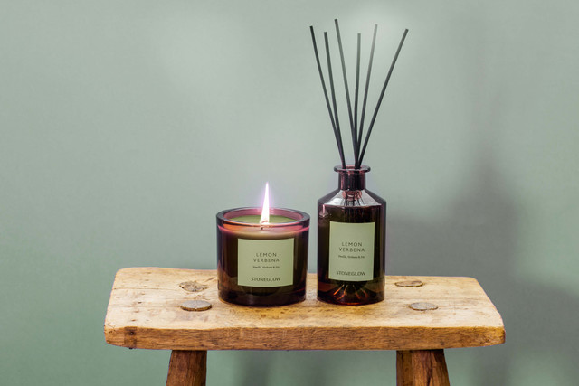 Stoneglow The Walled Garden- Lemon Verbena - Vanilla | Verbena | Iris - Scented Reed Diffuser 160ml