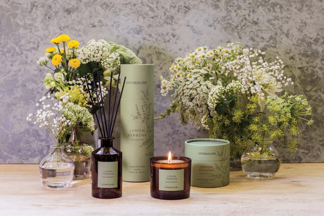 Stoneglow The Walled Garden- Lemon Verbena - Vanilla | Verbena | Iris - Scented Reed Diffuser 160ml