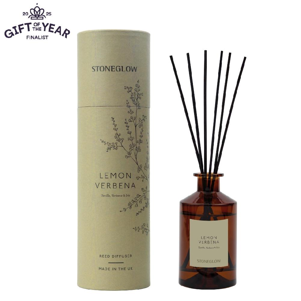 stoneglow The Walled Garden- Lemon Verbena - Vanilla | Verbena | Iris - Scented Reed Diffuser 160ml