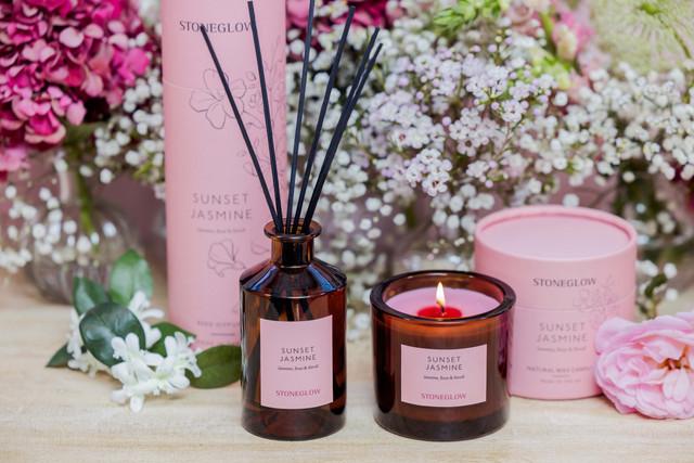 Stoneglow The Walled Garden - Sunset Jasmine - Jasmine | Rose | Neroli - Scented Reed Diffuser 160ml