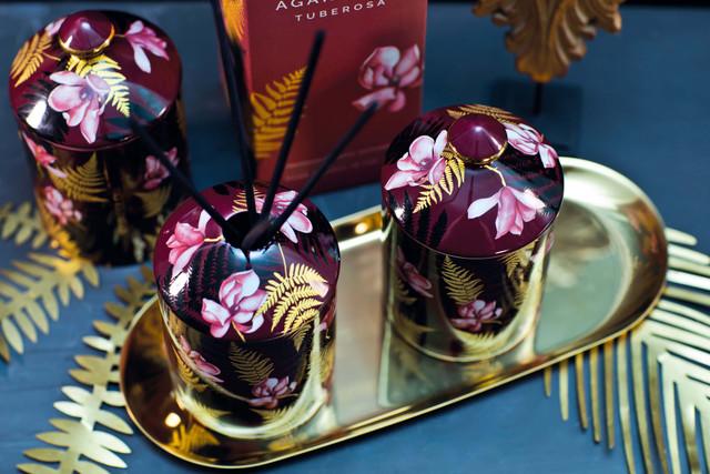 Stoneglow Urban Botanics - Ceramic - Agarwood | Tuberosa - Scented Reed Diffuser 200ml