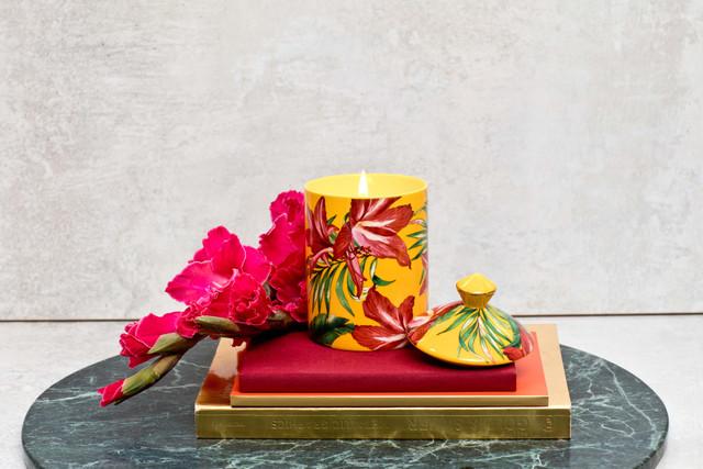 Stoneglow Urban Botanics - Ceramic - Yuzu | Mango - Scented Candle (750 X 85mm)