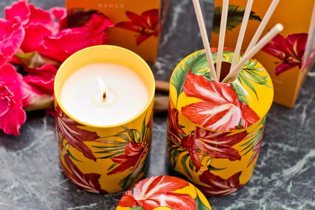 Stoneglow Urban Botanics - Ceramic - Yuzu | Mango - Scented Reed Diffuser (200ml)