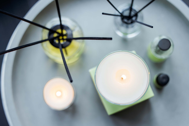 Stoneglow Wellbeing - De-Stress - Ylang | Patchouli | Bergamot - Scented Candle - Boxed Tumbler (90 X 80mm)