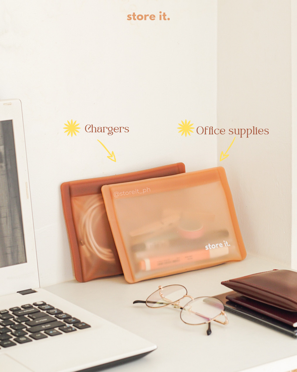 Store It Flat Matte Petite Set (1 Caramel And 1 Cocoa)